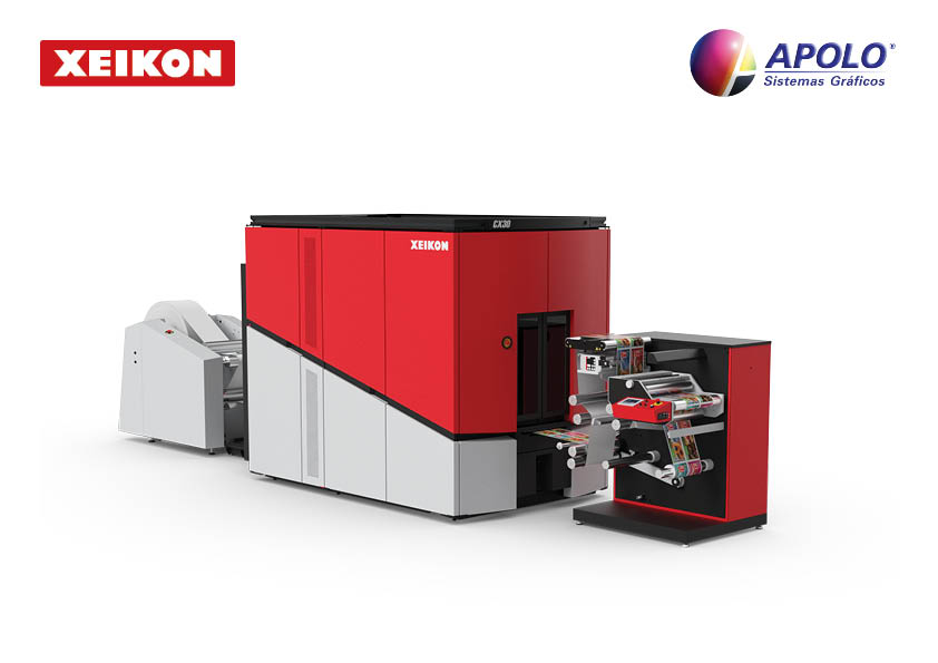 XEI pr2203 PR Xeikon at ExpoPrint CX30 Apolo Sistemas